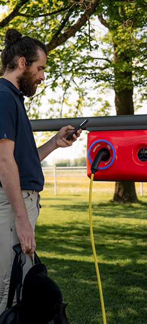Applicazione e circuito Repower Charging Net