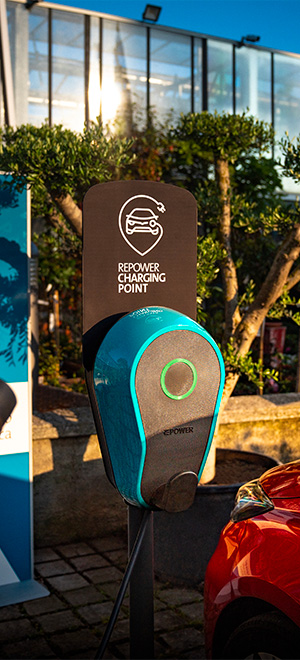 Punto di ricarica Repower Charging Point